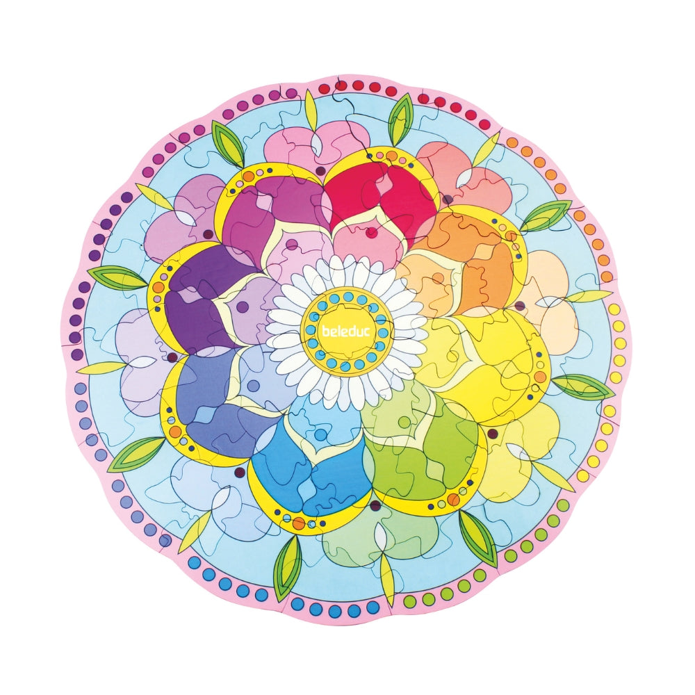 Rompecabezas Mandala de Insectos