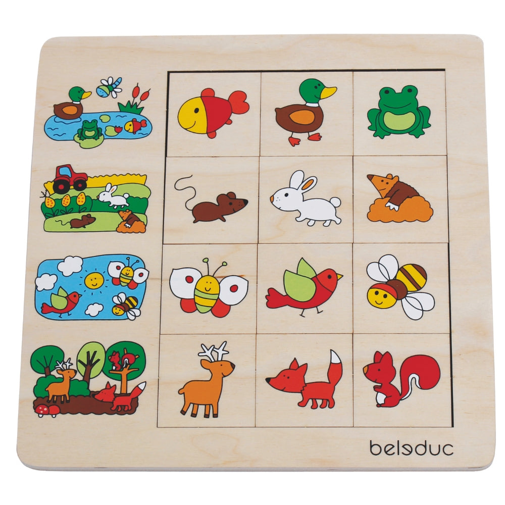 Rompecabezas de Hábitats