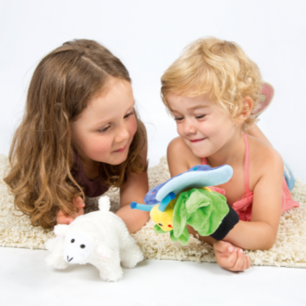 Marioneta de mano figura Mariposa