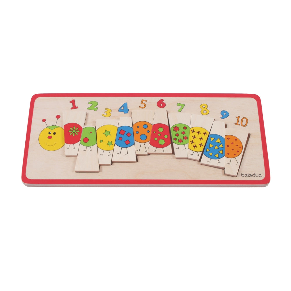 Rompecabezas Numérico de Madera