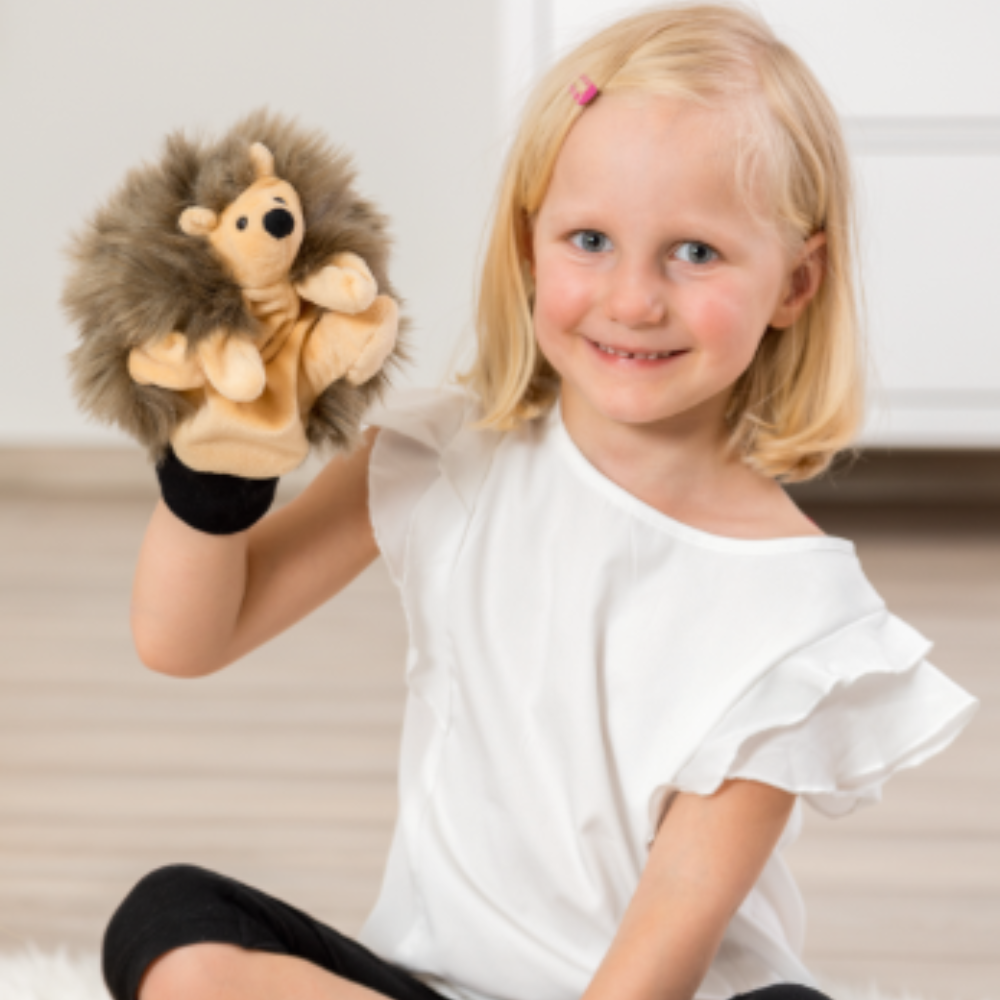 Marioneta de mano figura Erizo