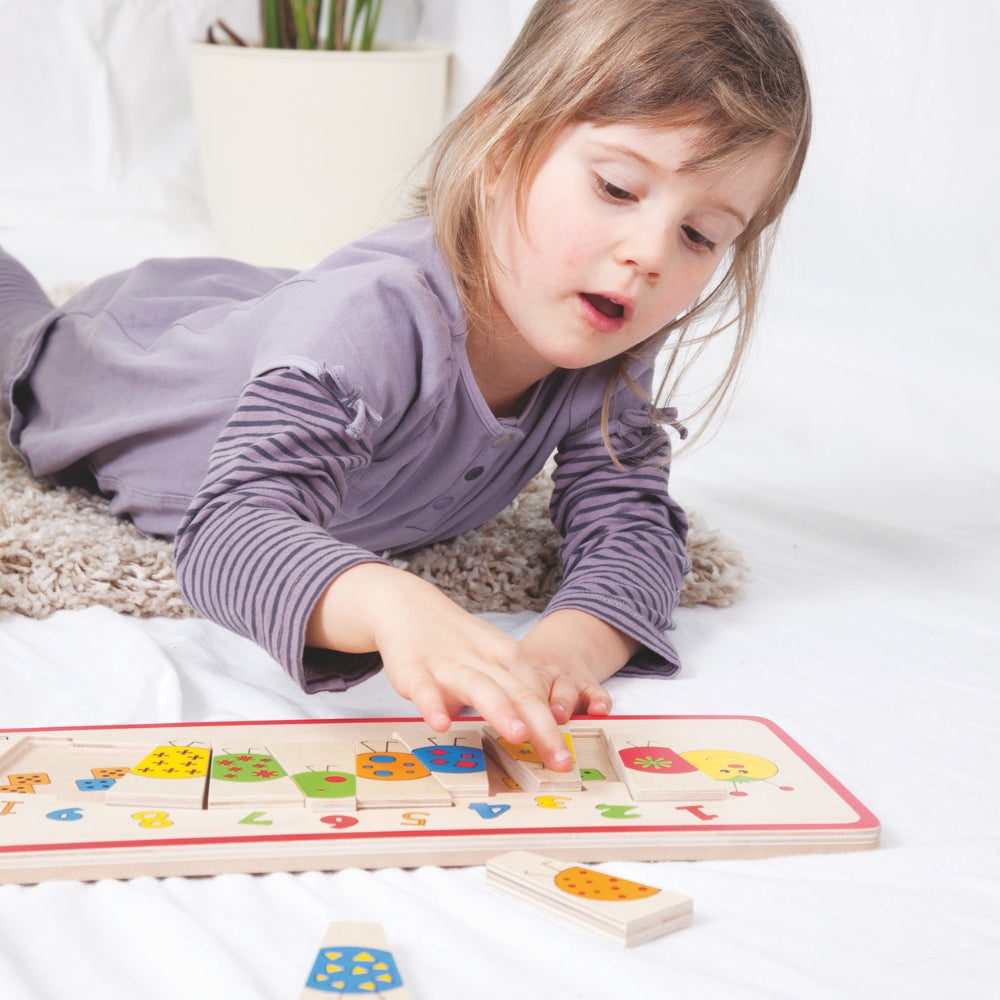 Rompecabezas Numérico de Madera