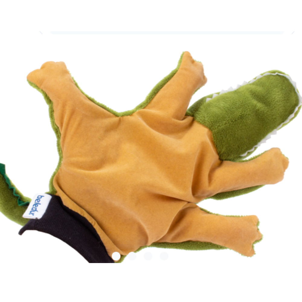 Marioneta de mano figura Cocodrilo