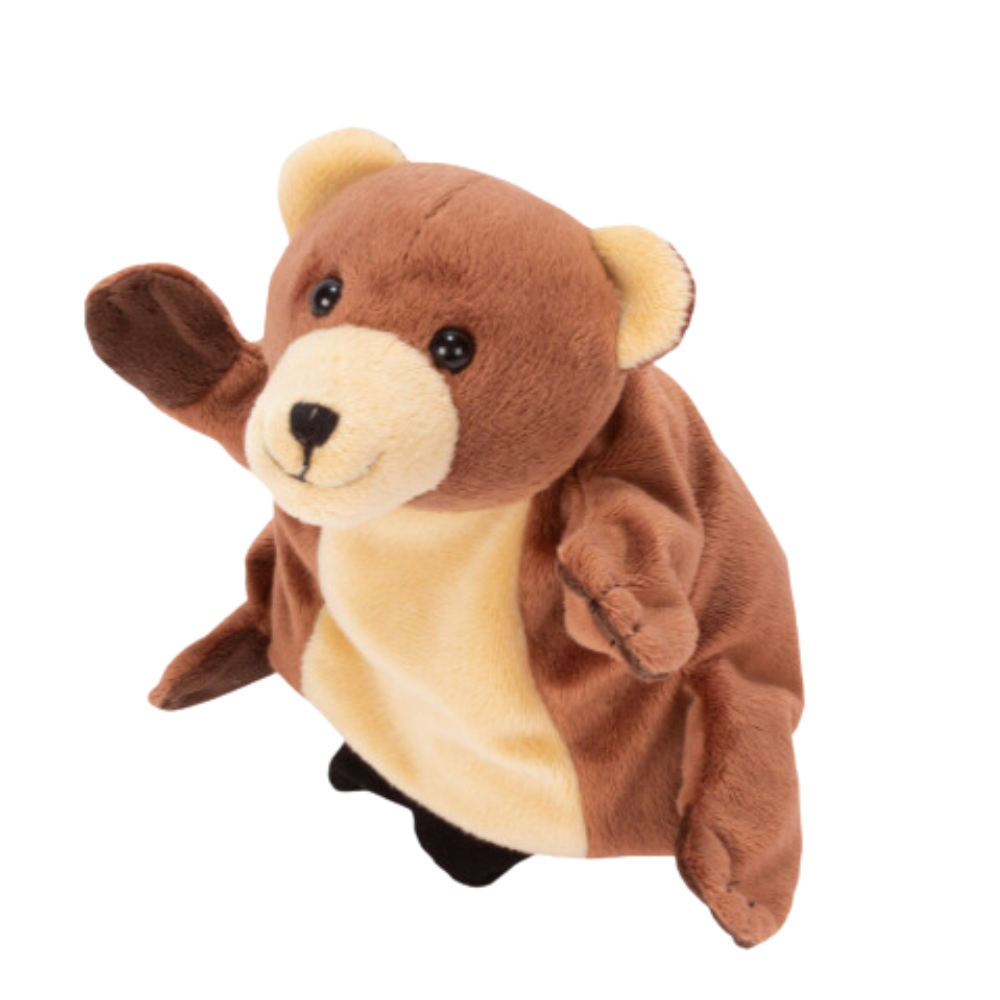 Marioneta de mano figura Oso