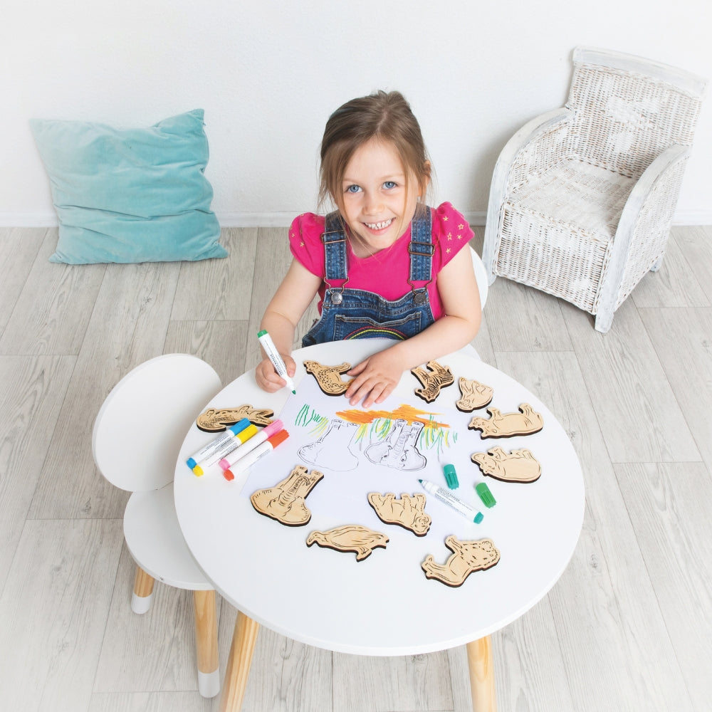 Rompecabezas de Animales Salvajes