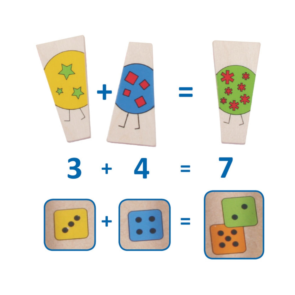 Rompecabezas Numérico de Madera