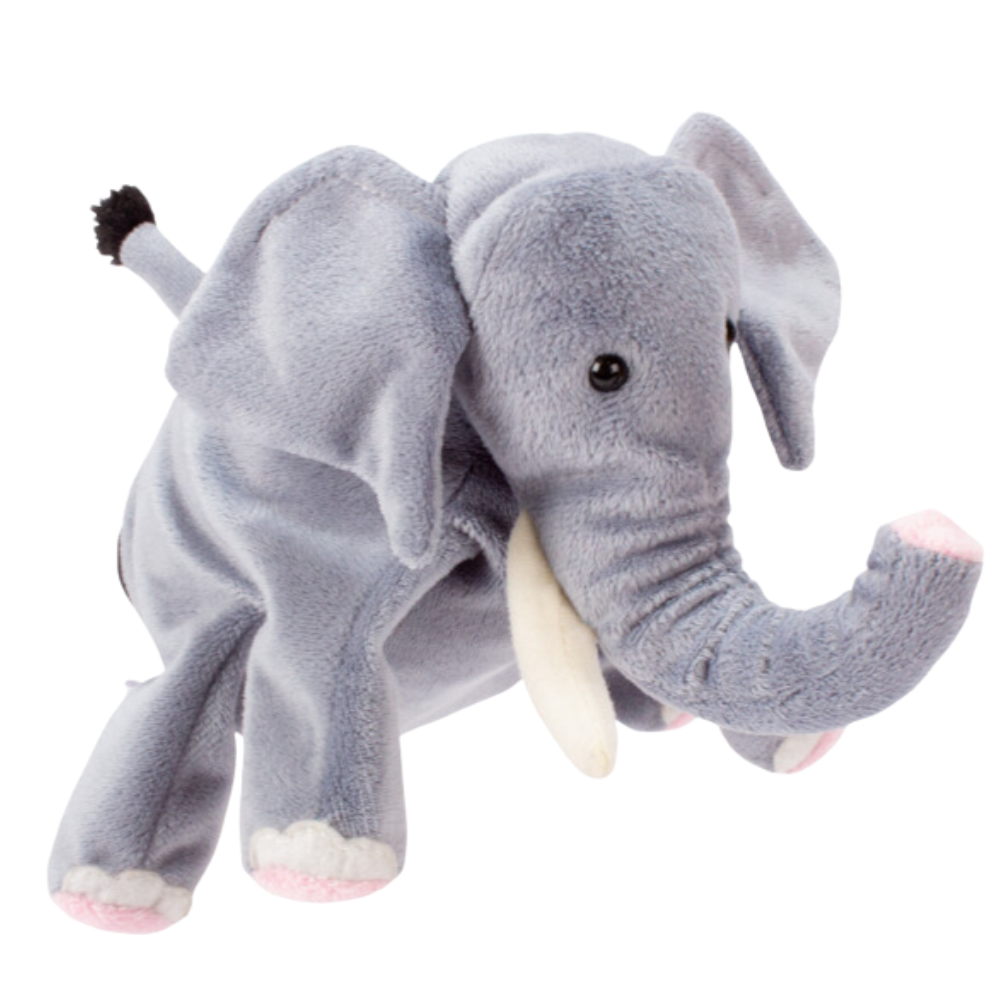 Marioneta de mano figura Elefante