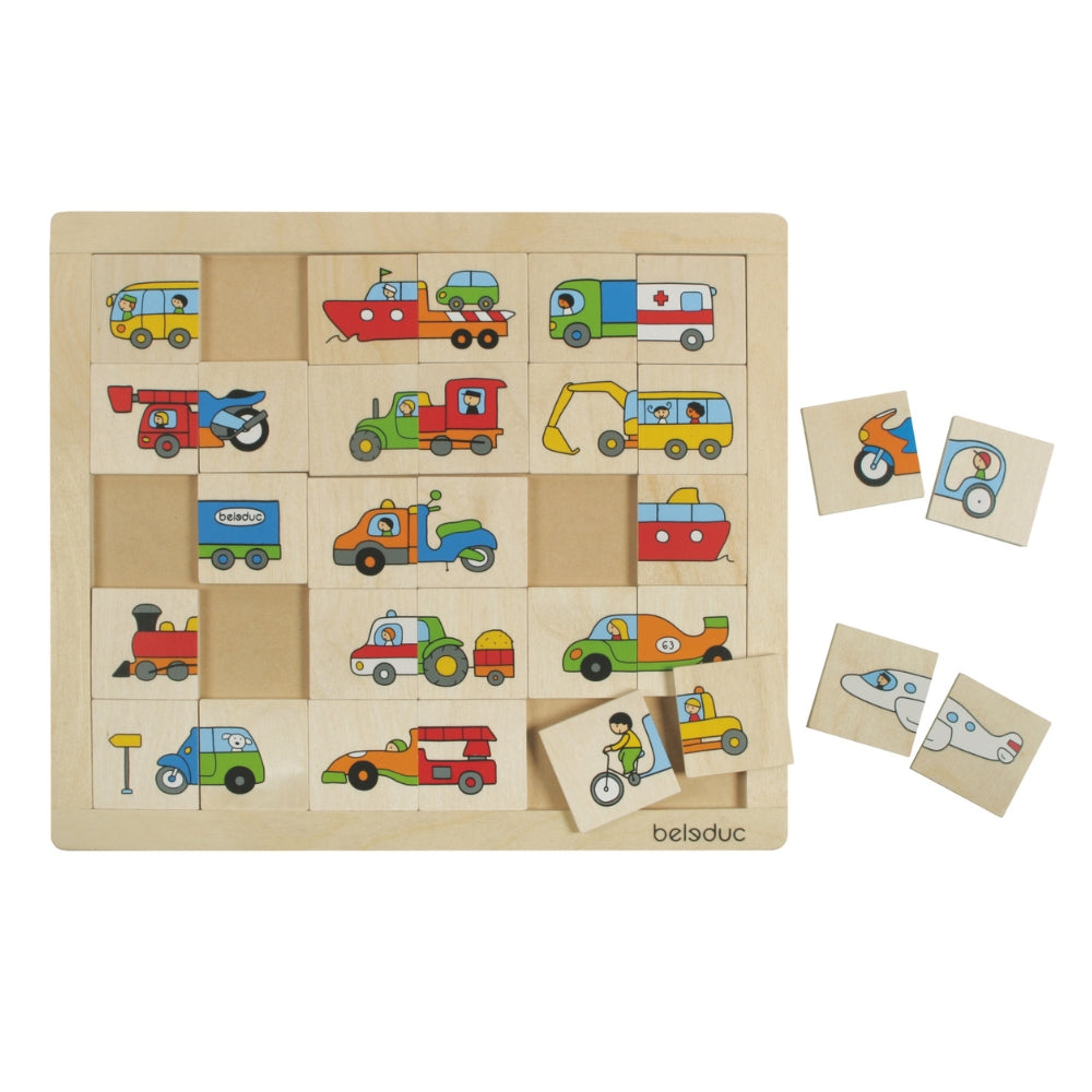 Rompecabezas de Vehículos: Crea, Combina y Aprende