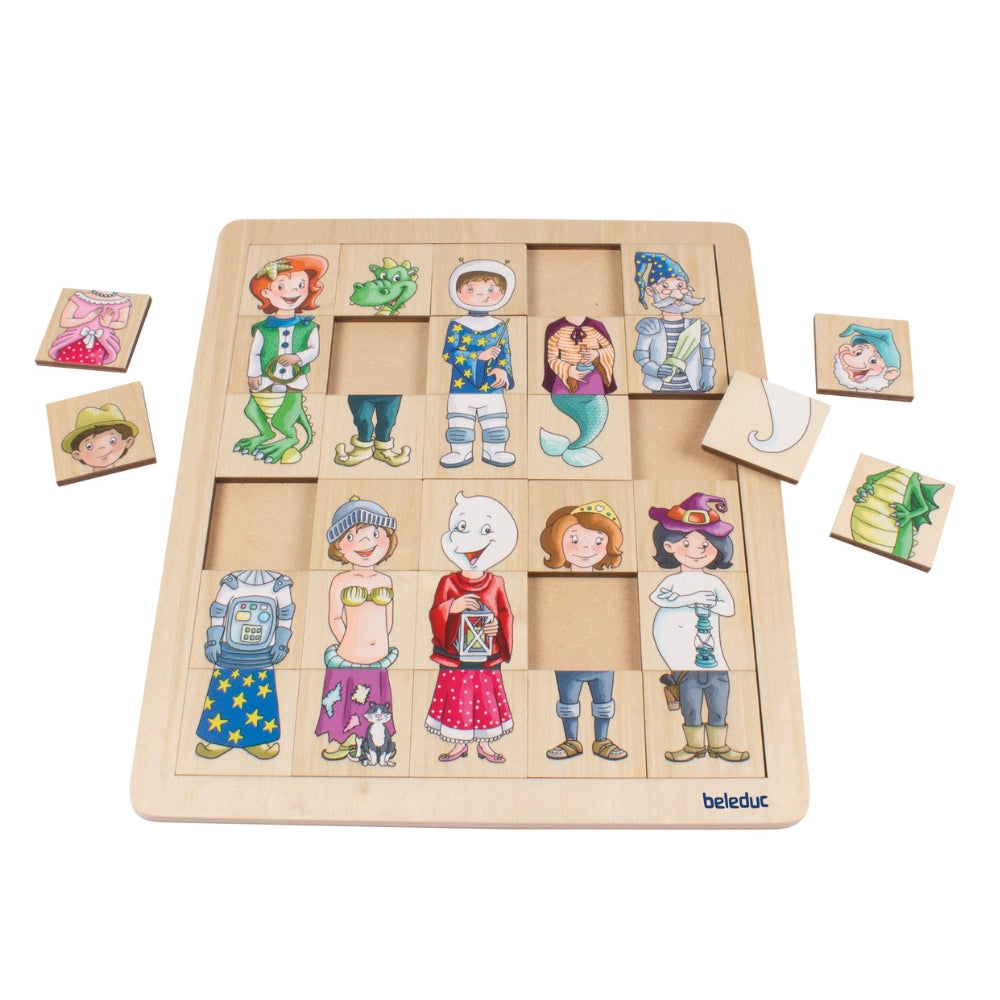 Combina y Mezcla Personajes Mágicos