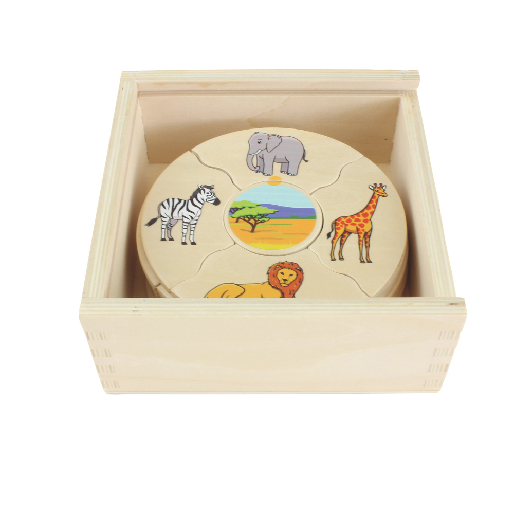 Rompecabezas habitats de animales