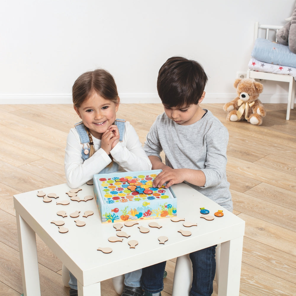 Peces Voladores Reconoce Colores