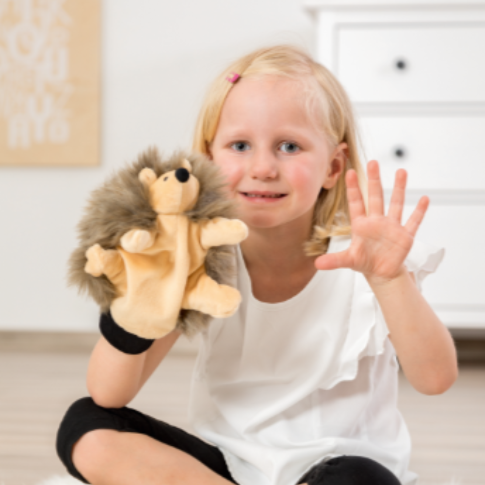 Marioneta de mano figura Erizo