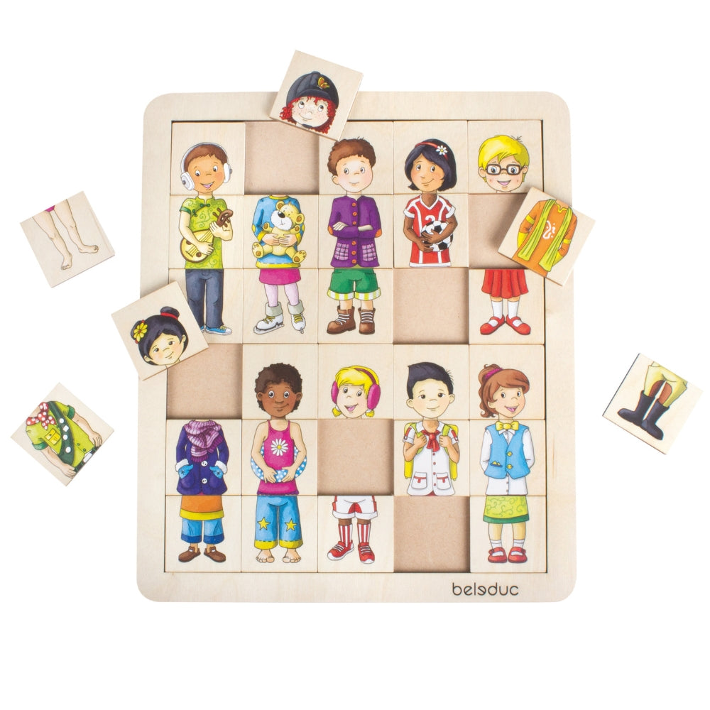 Rompecabezas Combina y Mezcla