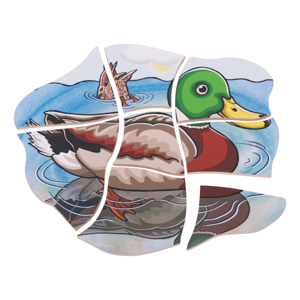 Rompecabezas sobre la vida de los patos