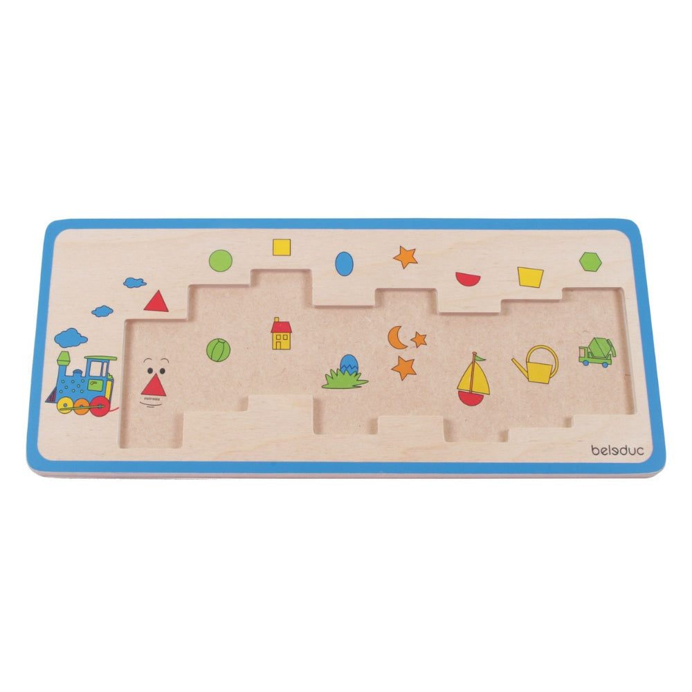 Rompecabezas de Formas y Colores