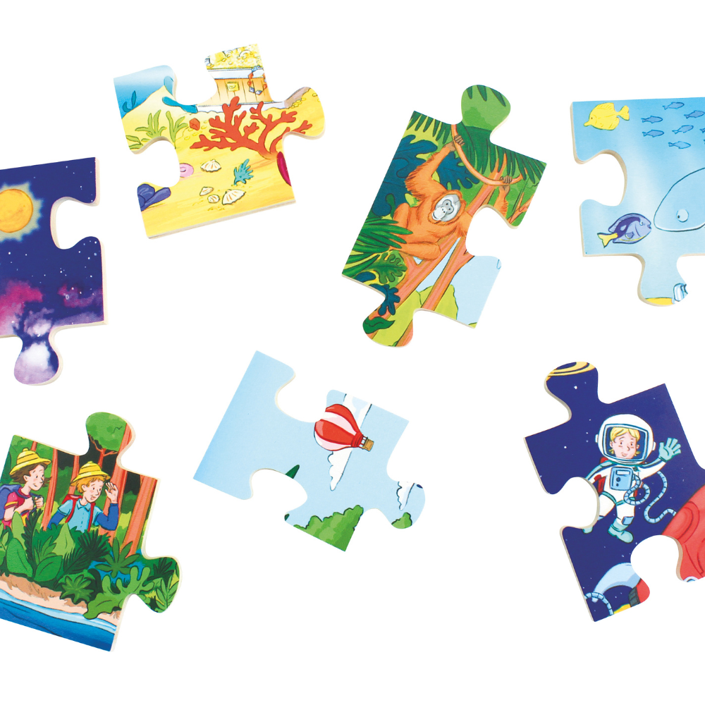 Rompecabezas de suelo De las profundidades del mar al cosmos