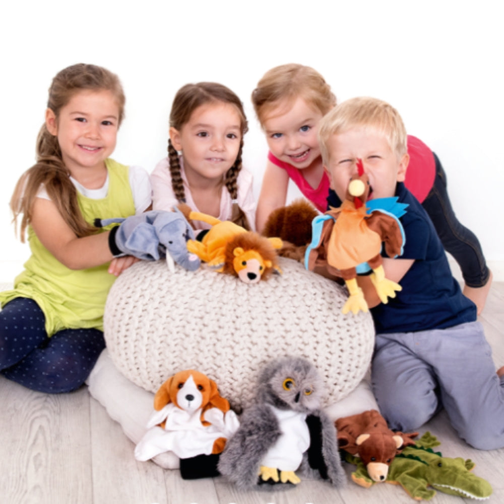 Marioneta de mano figura Tigre