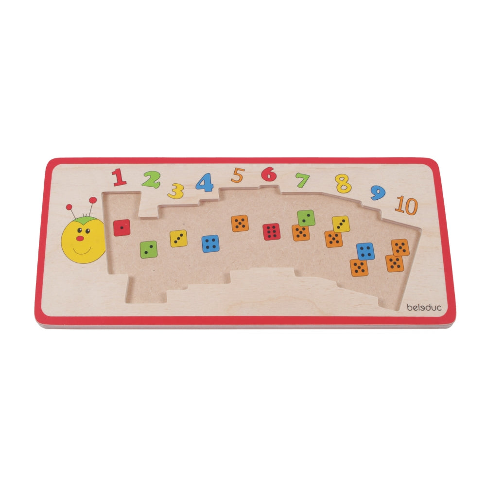 Rompecabezas Numérico de Madera