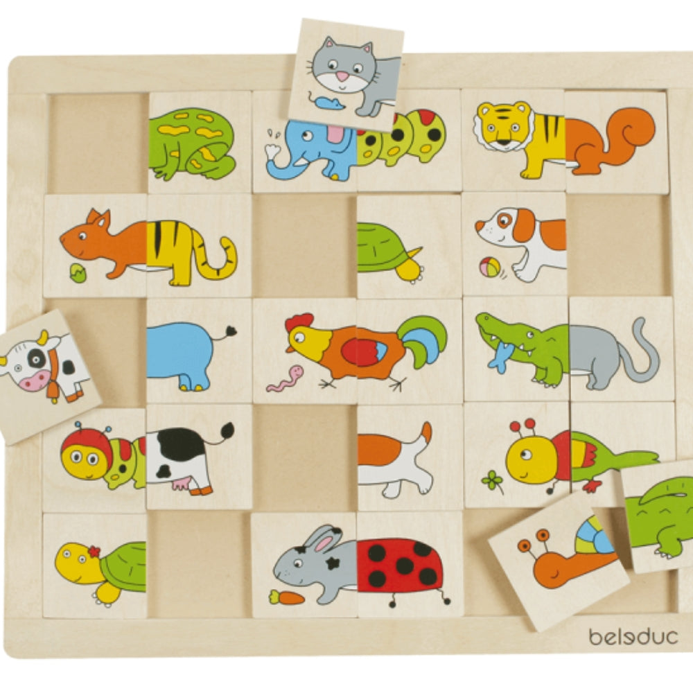 Rompecabezas de Animales para Coincidir