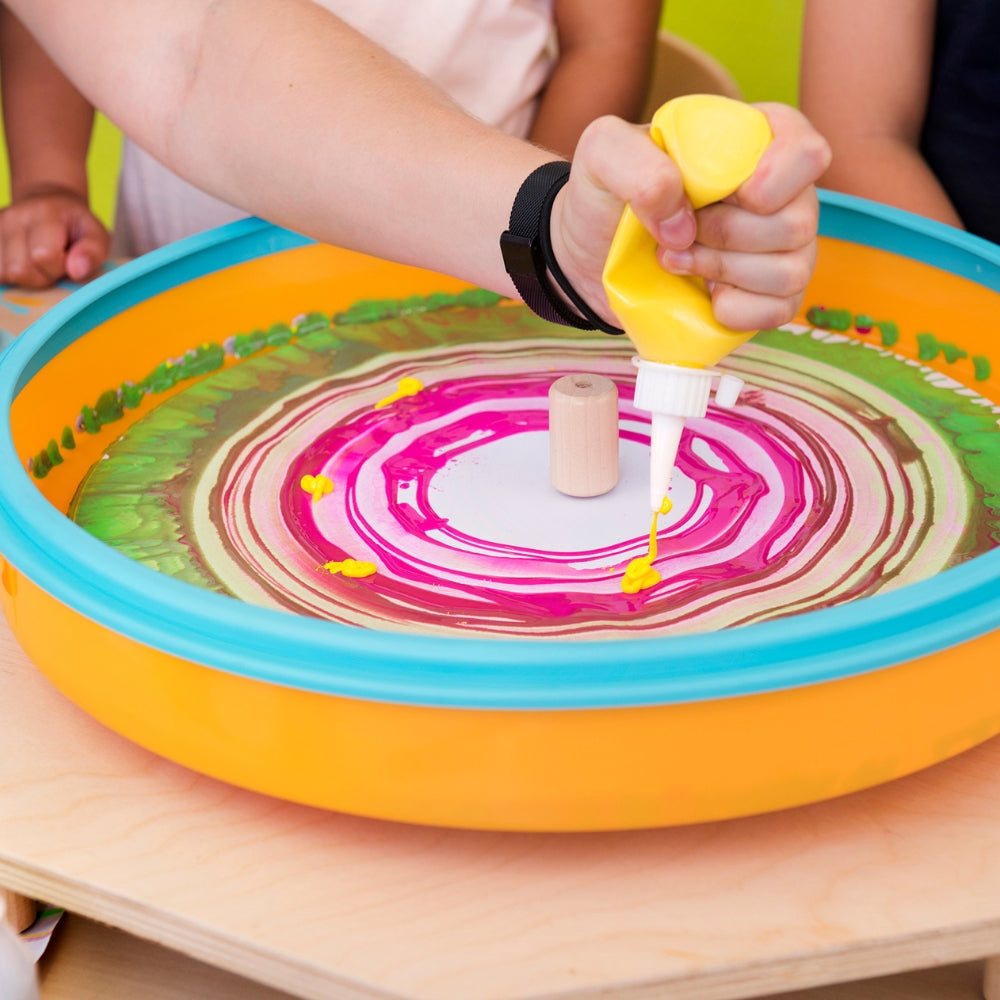 Spin de Colores Diseña Obras de Arte