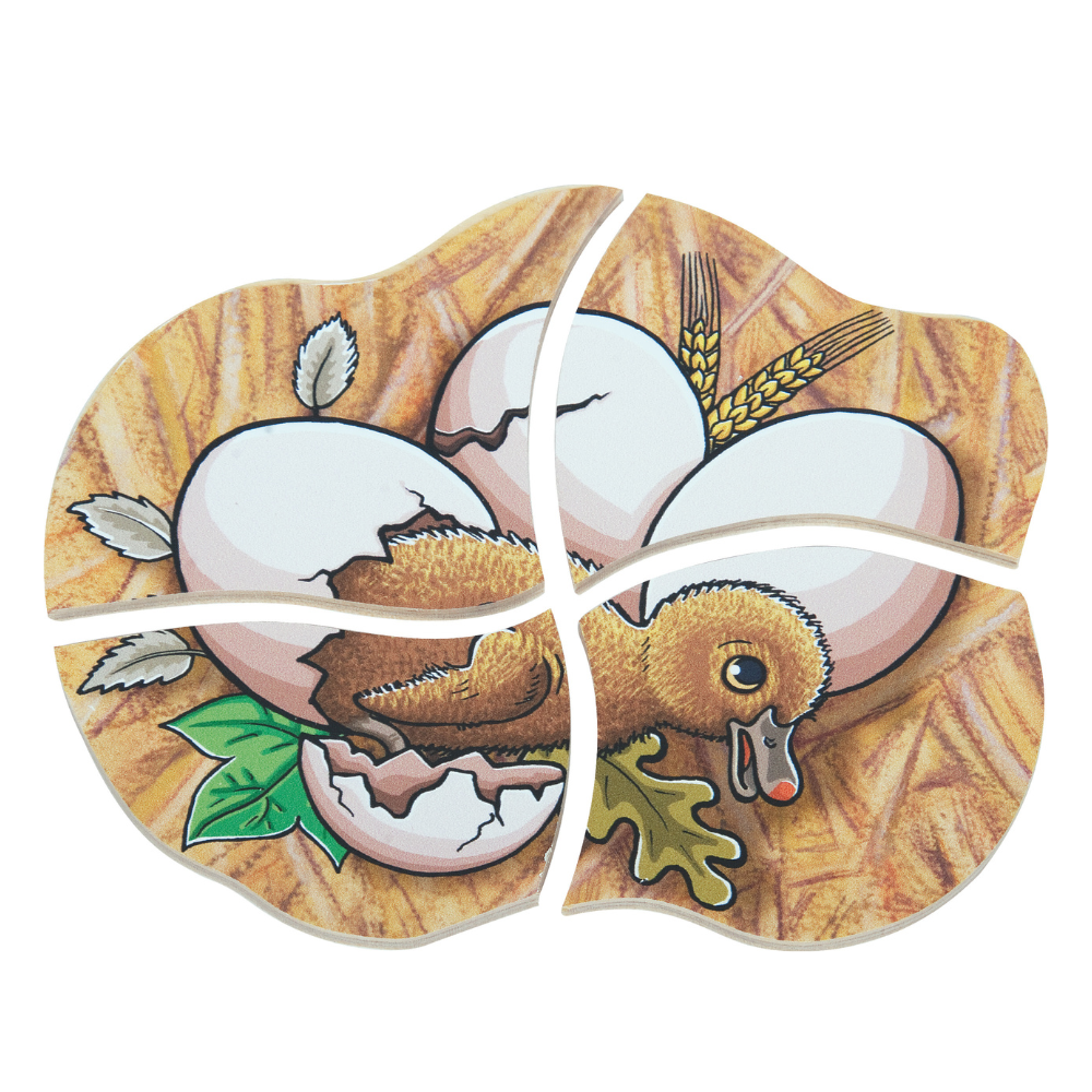 Rompecabezas sobre la vida de los patos