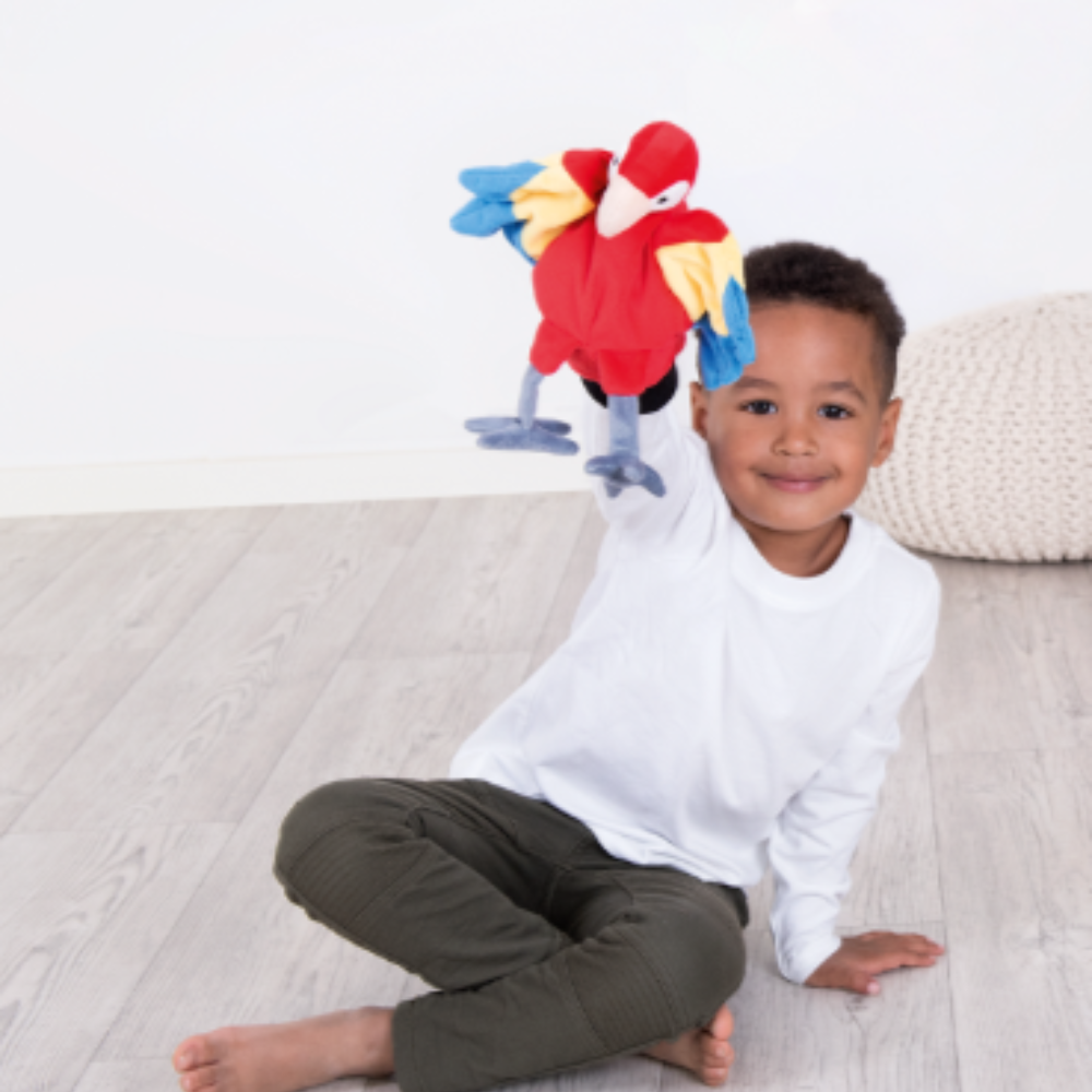 Marioneta de mano figura Loro