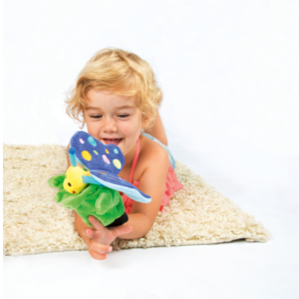 Marioneta de mano figura Mariposa