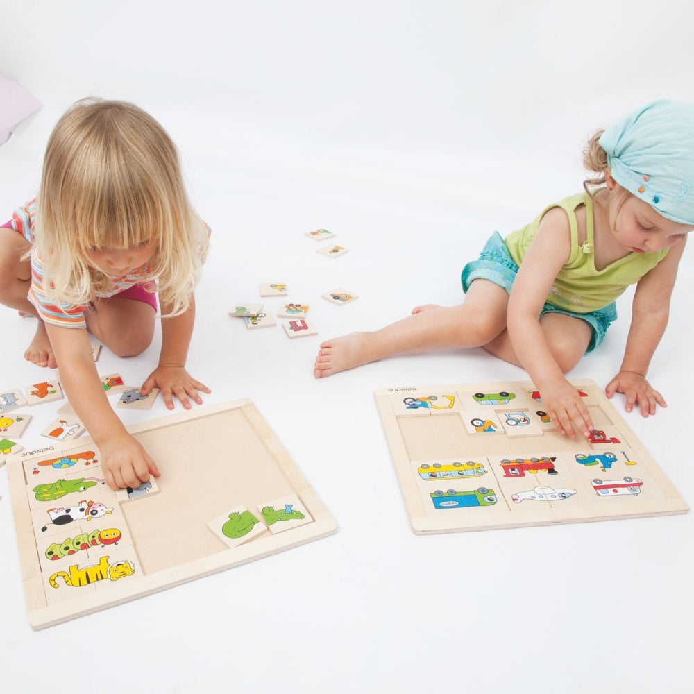 Rompecabezas de Vehículos: Crea, Combina y Aprende