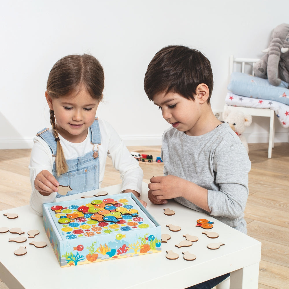 Peces Voladores Reconoce Colores