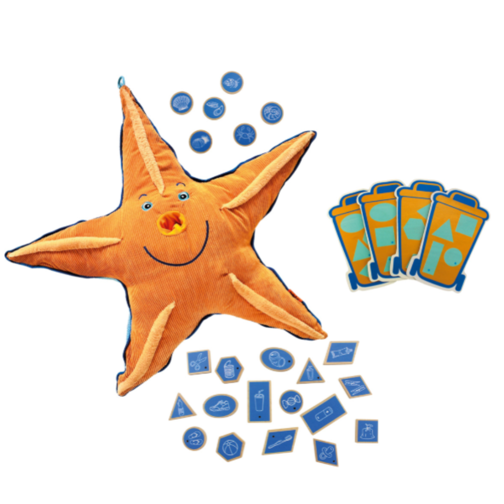 Peluche Señor Burbujas Estrella de Mar