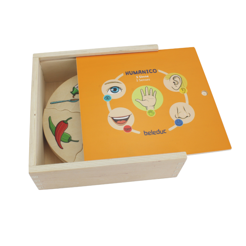 Rompecabezas de los 5 sentidos