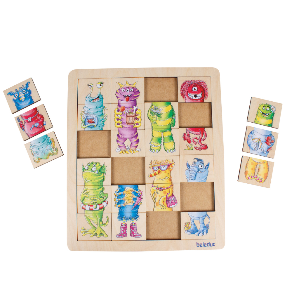 Combina Y Mezcla Moustros