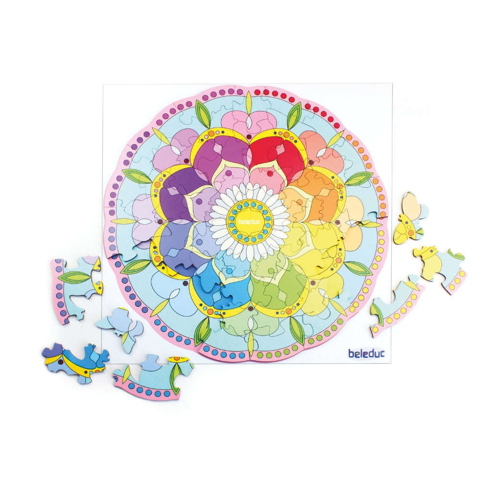 Rompecabezas Mandala de Insectos