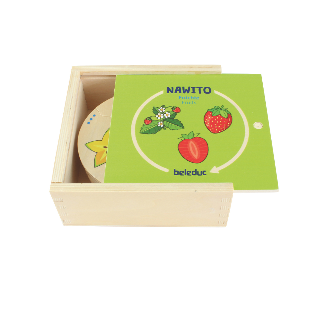 Rompecabezas del ciclo de las frutas