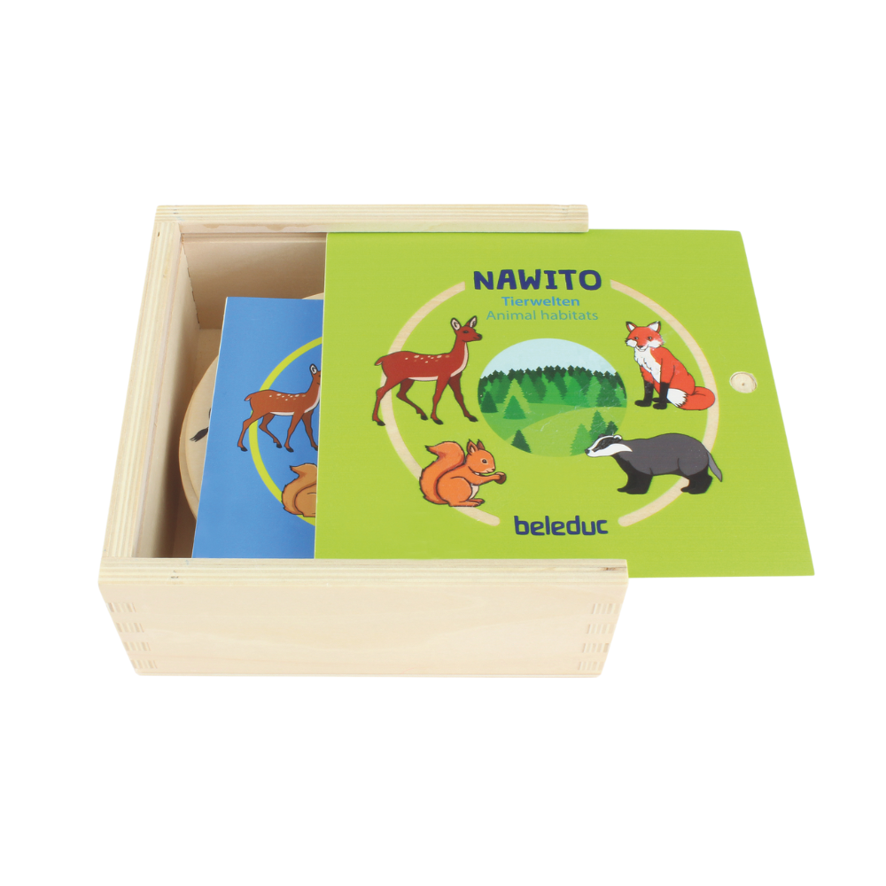 Rompecabezas habitats de animales