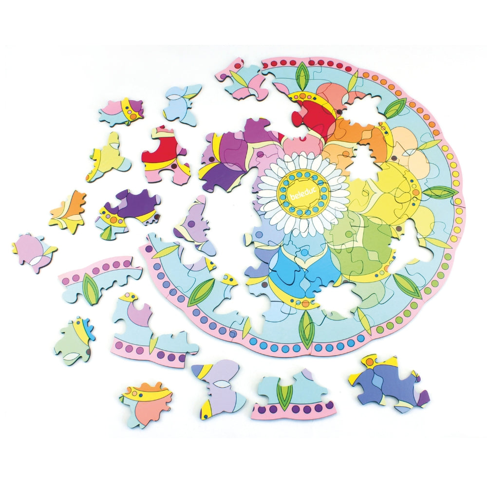 Rompecabezas Mandala de Insectos